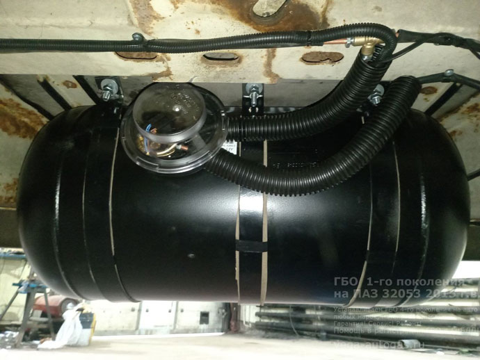 Установка ГБО 1-го поколения на ПАЗ 32053 (карбюратор) 2015 г.в., 122,40 л.с., с пробегом 77 500 км. Установка ГБО 1-го поколения на ПАЗ 32053 (карбюратор) 2015 г.в., 122,40 л.с., с пробегом 77 500 км.