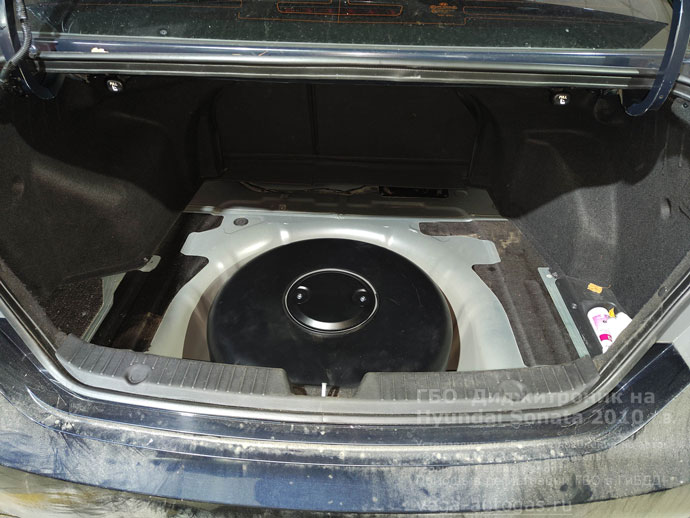 Установка ГБО Диджитроник на Hyundai Sonata (Хендай Соната), 2010 г.в., 2,0 л., 150 л.с., с пробегом 196 398 км